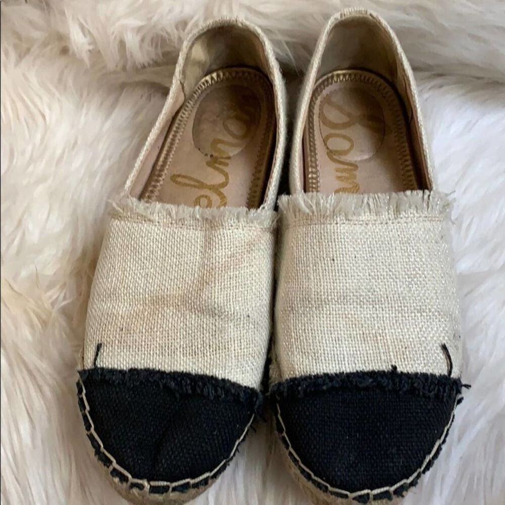 SAM ELDERMAN PLATFORM ESPADRILLE SIZE 8 1/2